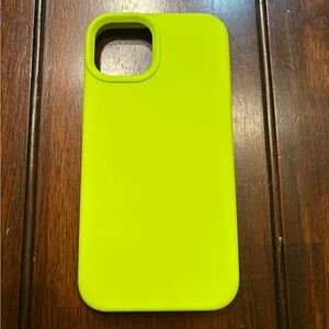 OTOFLY iPhone 13 Silicone Shockproof Slim Thin Phone Case  (Yellow)